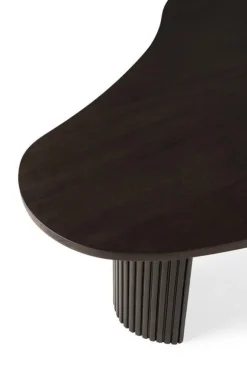 Ethnicraft Mahogany Boomerang Coffee Table