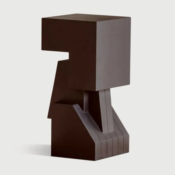 Ethnicraft Mahogany Brutal Monument #4 Sculpture