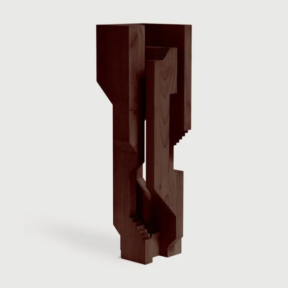 Ethnicraft Mahogany Circonvolution Sculpture