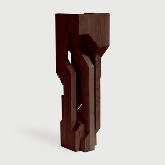 Ethnicraft Mahogany Circonvolution Sculpture