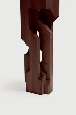 Ethnicraft Mahogany Circonvolution Sculpture