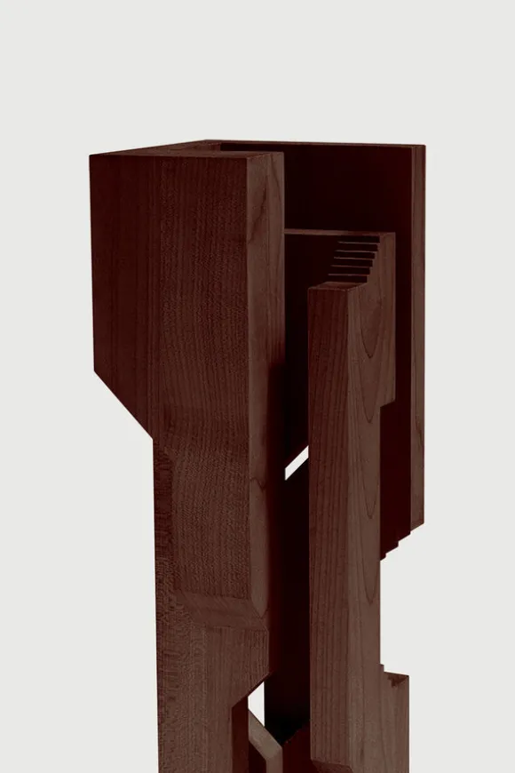 Ethnicraft Mahogany Circonvolution Sculpture