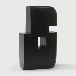 Ethnicraft Mahogany Extrusion Square Sculpture