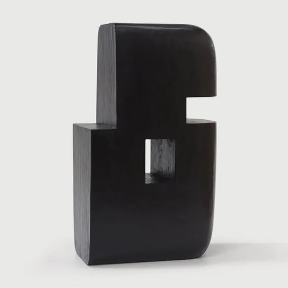 Ethnicraft Mahogany Extrusion Square Sculpture