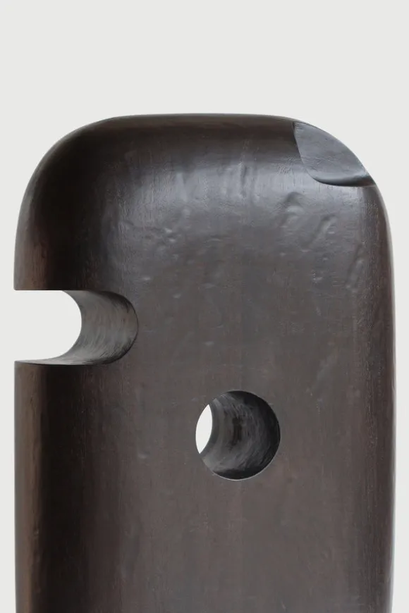 Ethnicraft Mahogany Extrusion Ovoid Sculpture