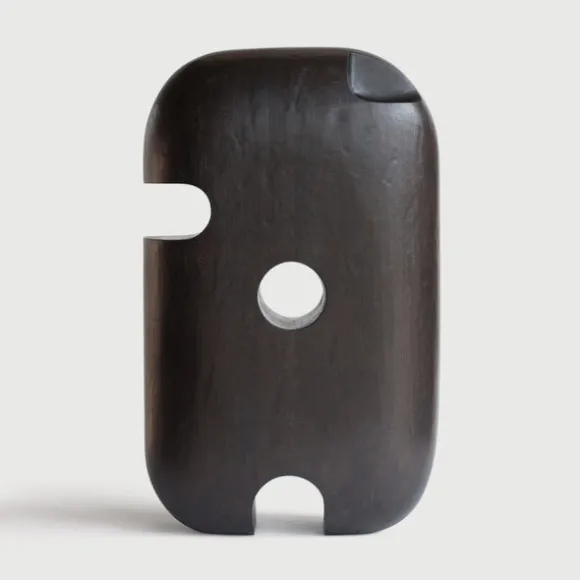 Ethnicraft Mahogany Extrusion Ovoid Sculpture