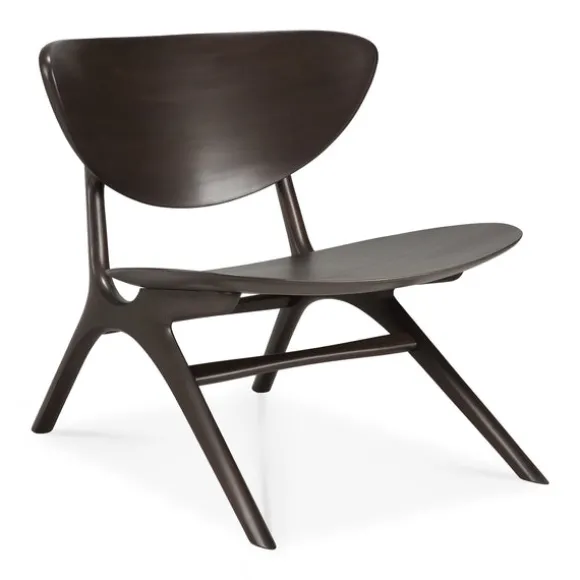 Ethnicraft Mahogany Eye Lounge Chair