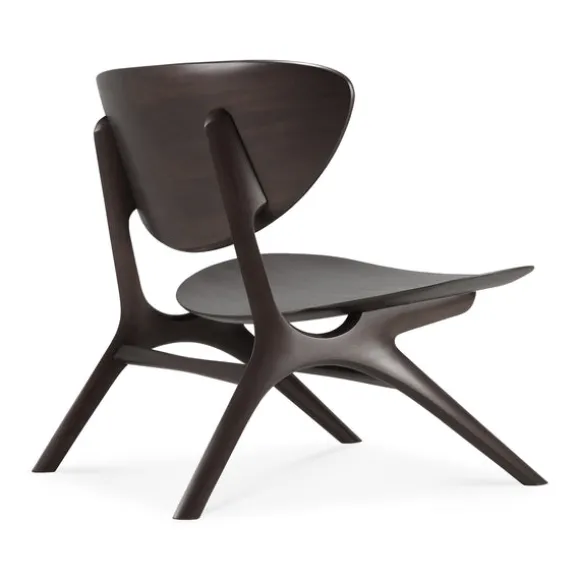 Ethnicraft Mahogany Eye Lounge Chair