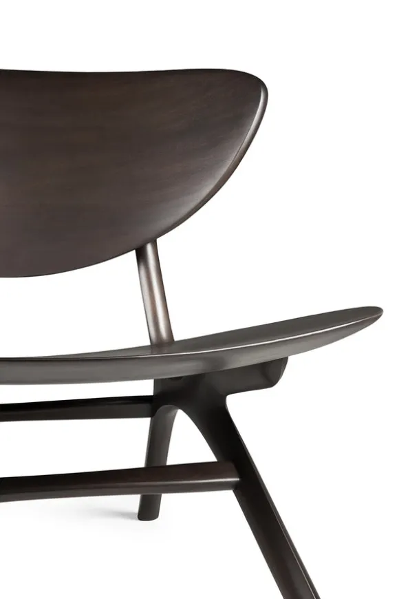 Ethnicraft Mahogany Eye Lounge Chair