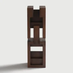 Ethnicraft Mahogany False Idol #3 Sculpture