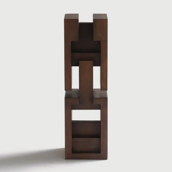 Ethnicraft Mahogany False Idol #3 Sculpture