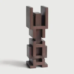 Ethnicraft Mahogany False Idol #4 Sculpture