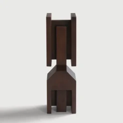 Ethnicraft Mahogany False Idol #6 Sculpture