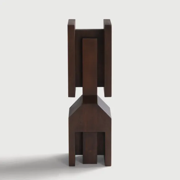 Ethnicraft Mahogany False Idol #6 Sculpture