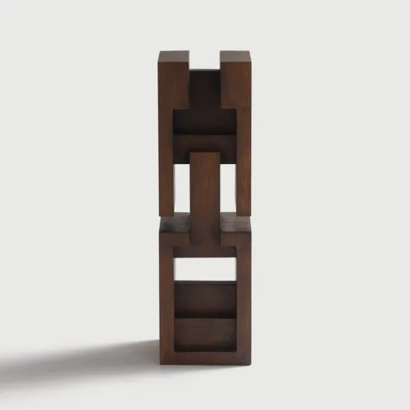 Ethnicraft Mahogany False Idol #3 Sculpture