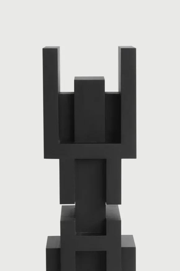 Ethnicraft Mahogany False Idol #4 Sculpture