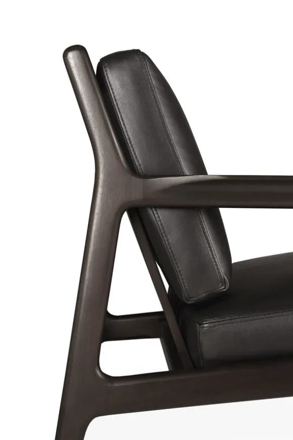 Ethnicraft Mahogany Jack Lounge Chair