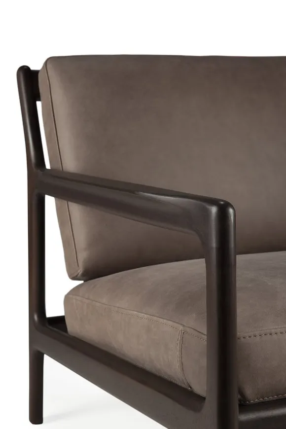 Ethnicraft Mahogany Jack Lounge Chair