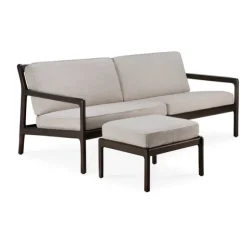 Ethnicraft Mahogany Jack 2 Seater Sofa