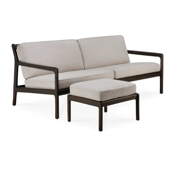 Ethnicraft Mahogany Jack 2 Seater Sofa