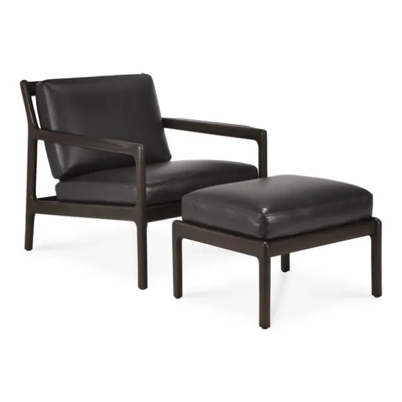 Ethnicraft Mahogany Jack Lounge Chair