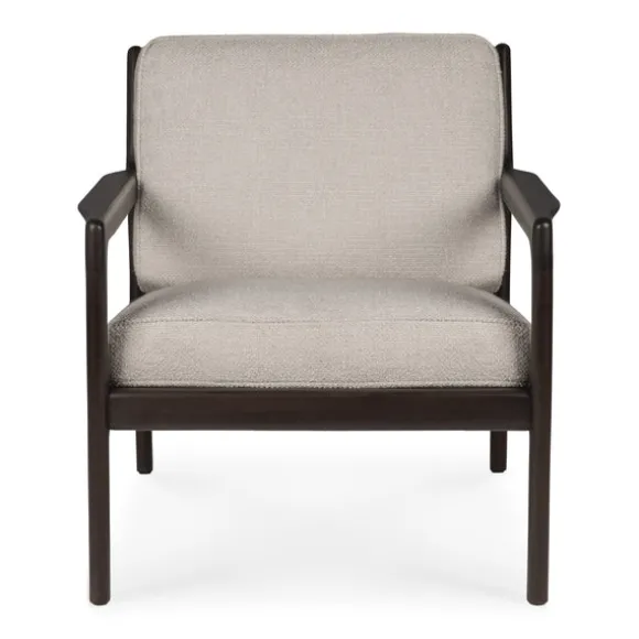 Ethnicraft Mahogany Jack Lounge Chair