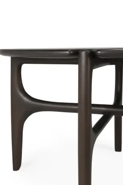 Ethnicraft Mahogany PI Round Coffee Table