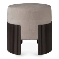 Ethnicraft Mahogany Roller Max Pouf