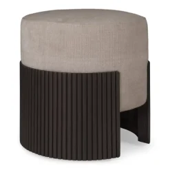 Ethnicraft Mahogany Roller Max Pouf