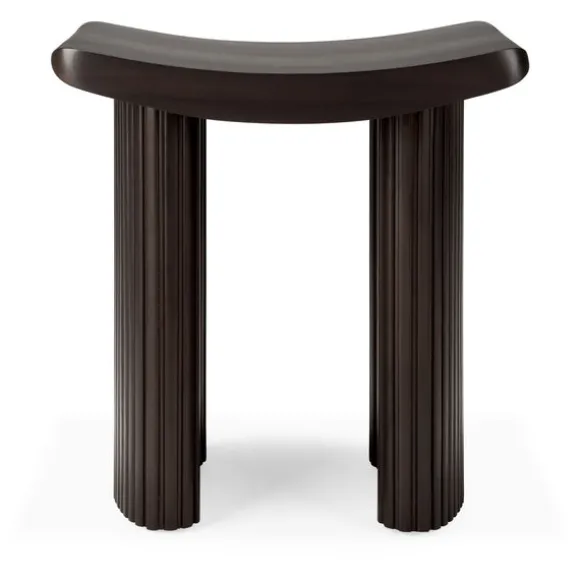 Ethnicraft Mahogany Roller Max Stool