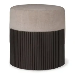 Ethnicraft Mahogany Roller Max Pouf