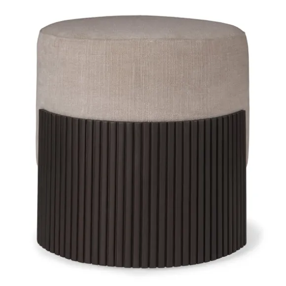 Ethnicraft Mahogany Roller Max Pouf