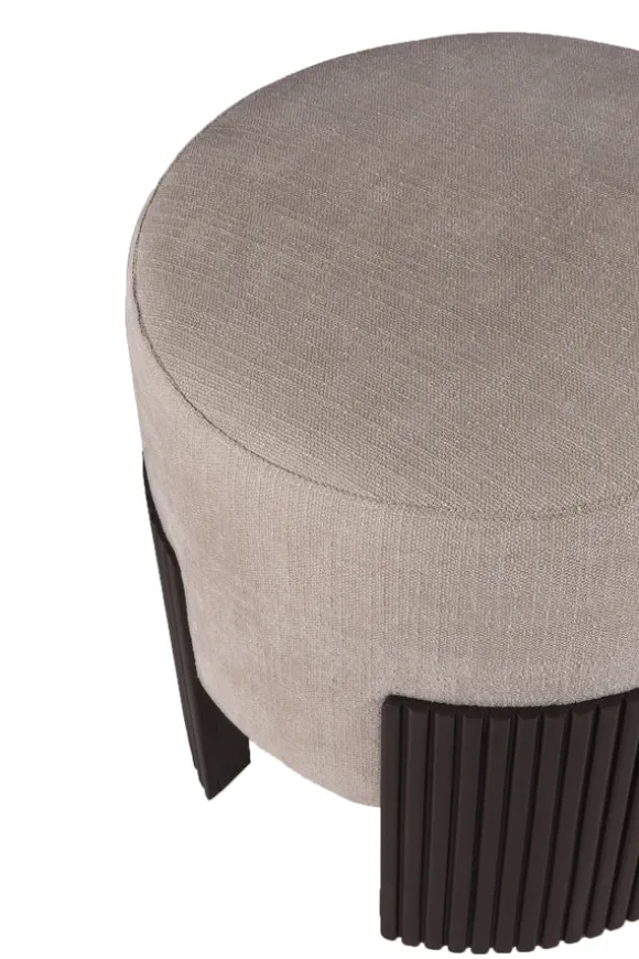 Ethnicraft Mahogany Roller Max Pouf