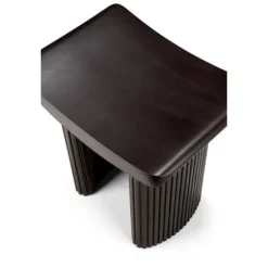 Ethnicraft Mahogany Roller Max Stool