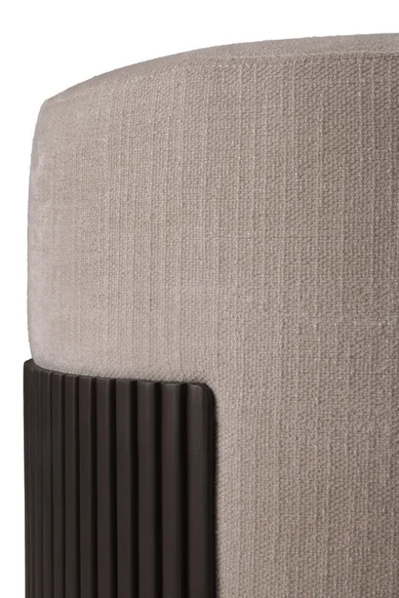 Ethnicraft Mahogany Roller Max Pouf