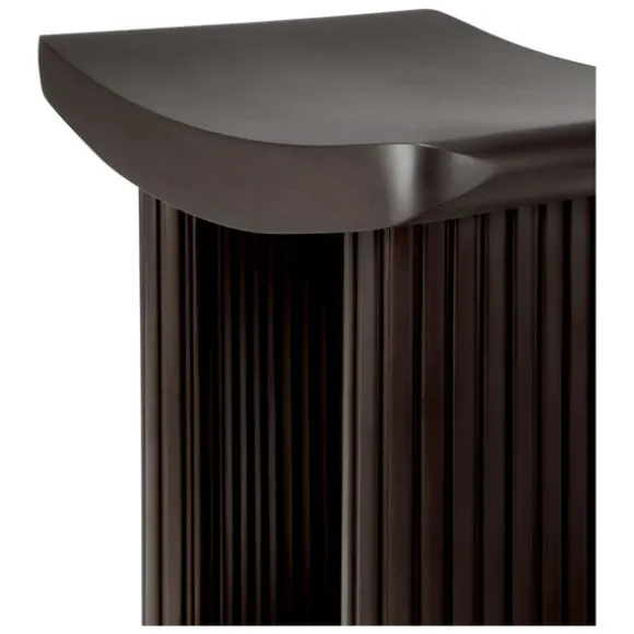 Ethnicraft Mahogany Roller Max Stool