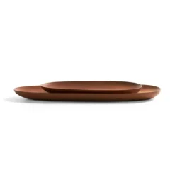 Ethnicraft Mahogany Thin Oval Boards - Set of 2