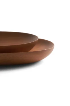 Ethnicraft Mahogany Thin Oval Boards - Set of 2