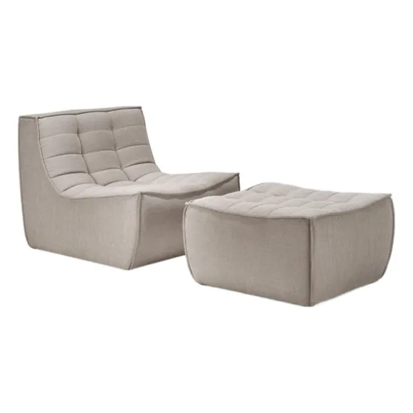 Ethnicraft N701 Footstool