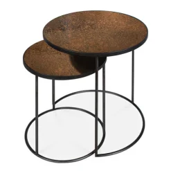 Ethnicraft Nesting Side Table - Set of 2