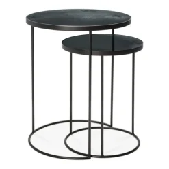 Ethnicraft Nesting Side Table - Set of 2