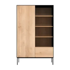 Ethnicraft Oak Blackbird Storage Cupboard - 1 Doors/1 Drawer