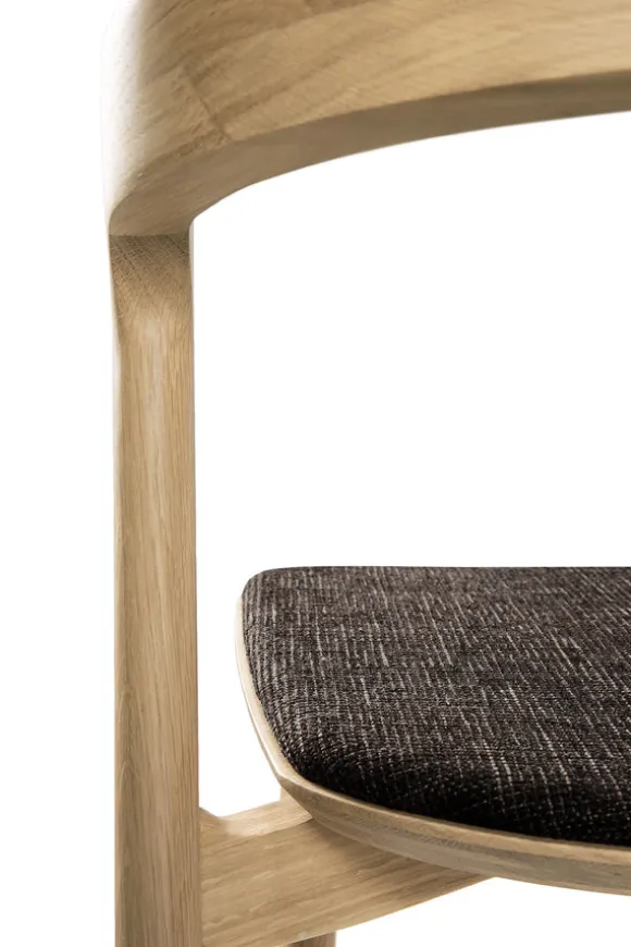 Ethnicraft Oak Bok Dining Chair - Fabric