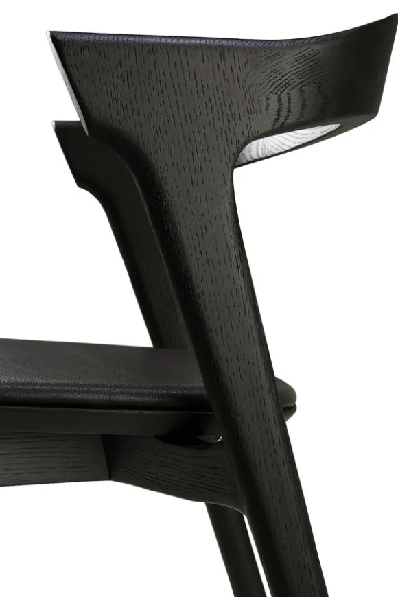 Ethnicraft Oak Bok Dining Chair - Leather