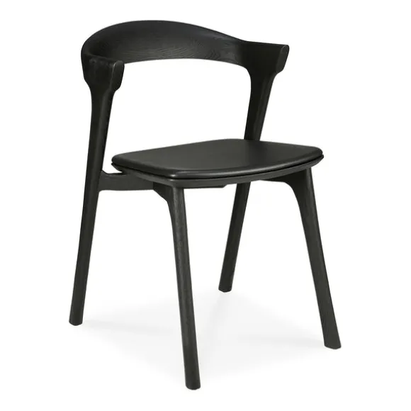 Ethnicraft Oak Bok Dining Chair - Leather
