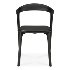 Ethnicraft Oak Bok Dining Chair - Leather