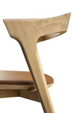 Ethnicraft Oak Bok Dining Chair - Leather
