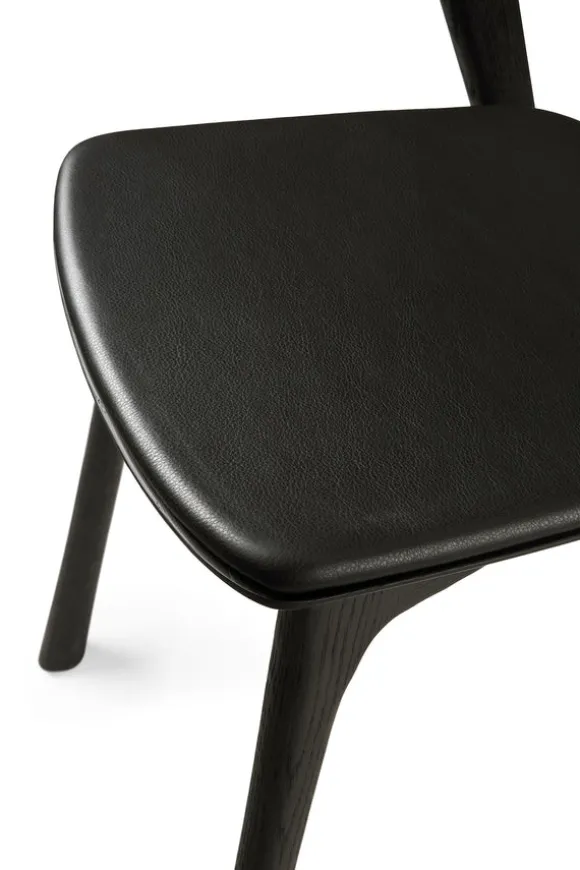 Ethnicraft Oak Bok Dining Chair - Leather