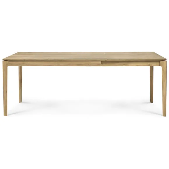 Ethnicraft Oak Bok Extendable Dining Table