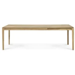 Ethnicraft Oak Bok Extendable Dining Table
